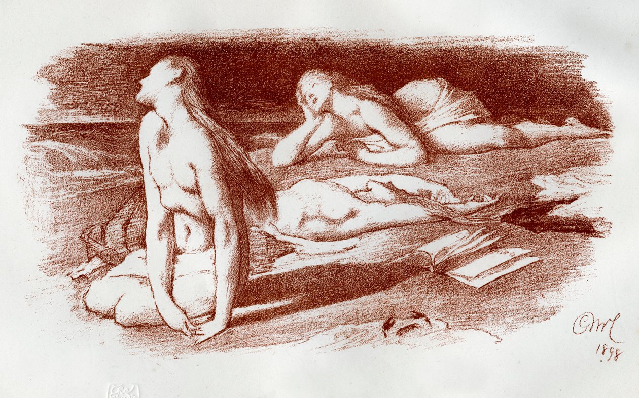Los soñadores, 1898 de Georges McCulloch