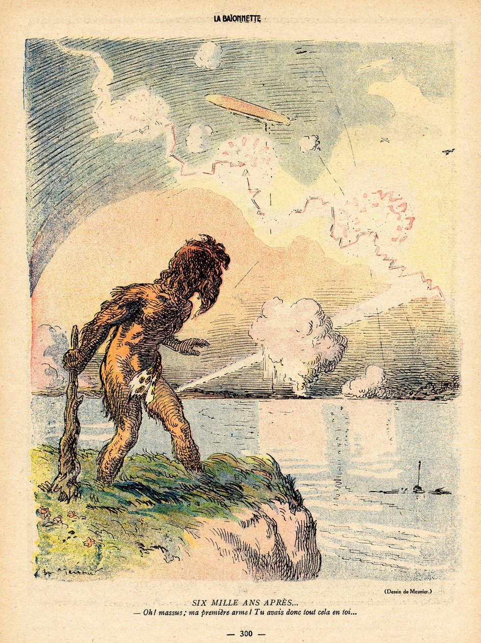 La Baionnette, Satírico en Colores de Georges Meunier