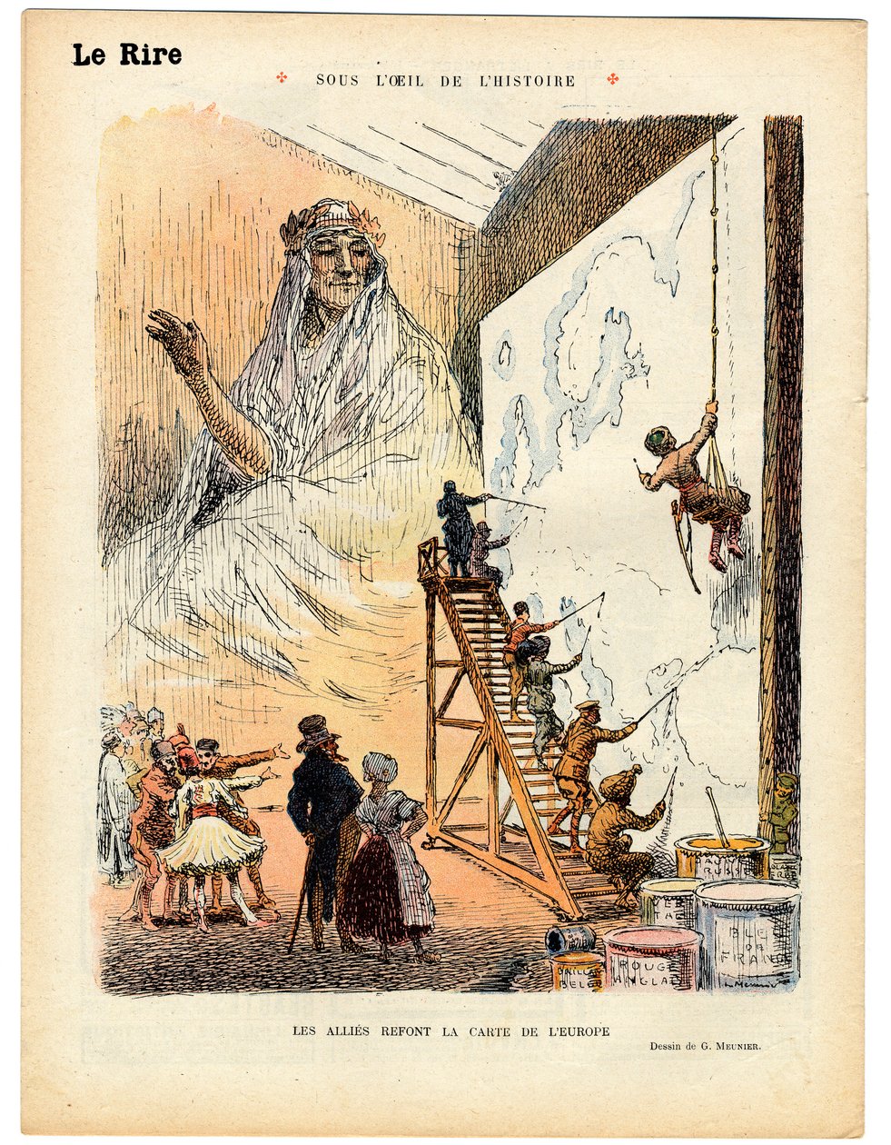 La Risa Roja, Satírico en Colores de Georges Meunier