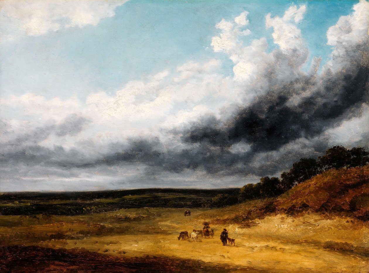La llanura de Saint-Denis de Georges Michel