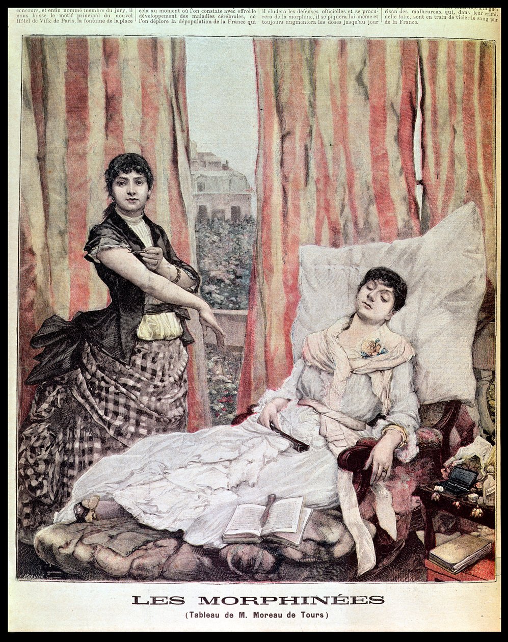 Morfiamanía, ilustración de 