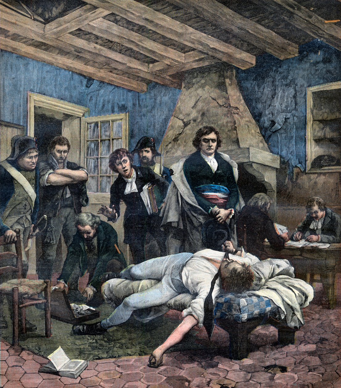 La muerte de Charles Pichegru de Georges Moreau de Tours