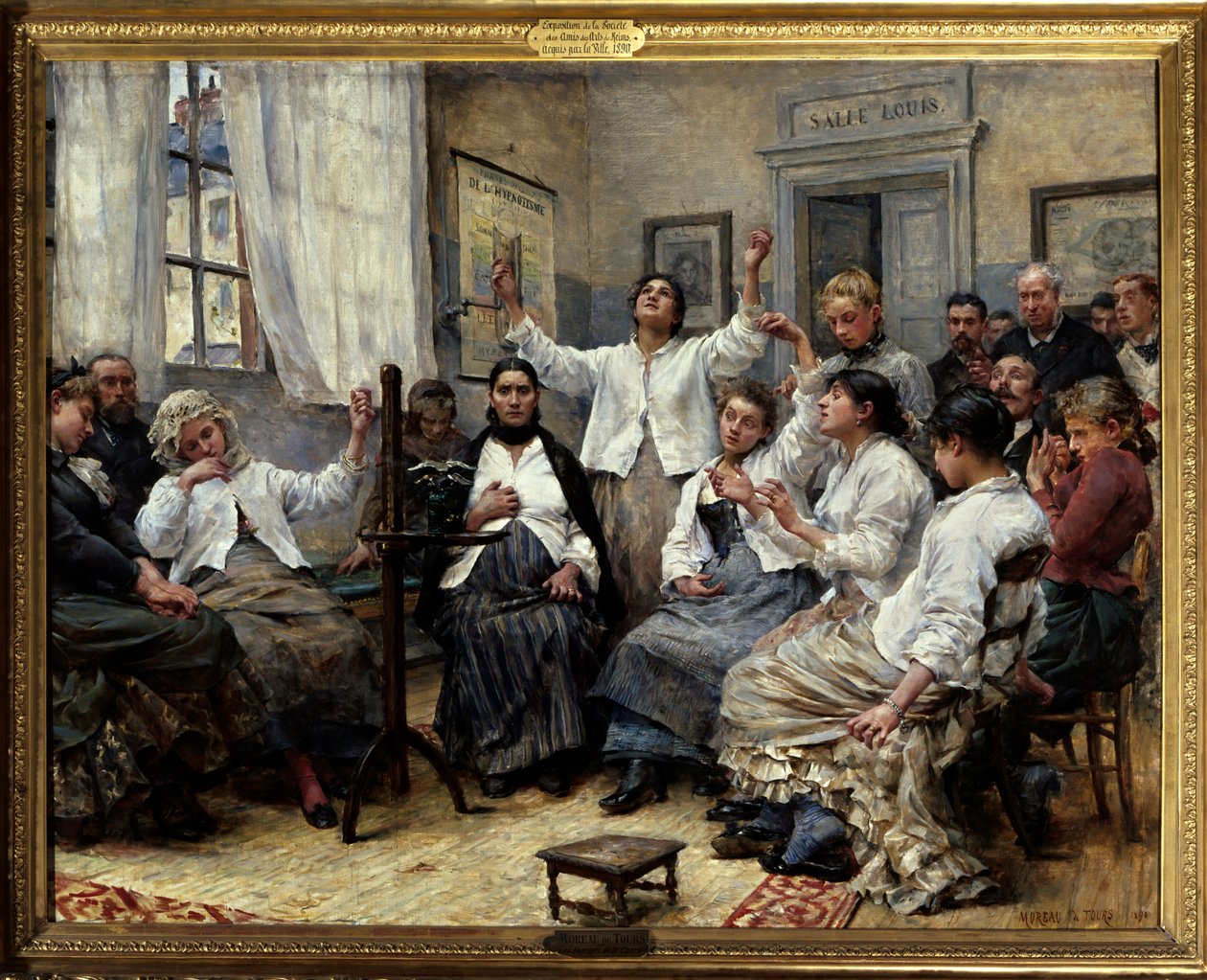 Las fascinas de la Caridad (Servicio del Doctor Luys) de Georges Moreau de Tours