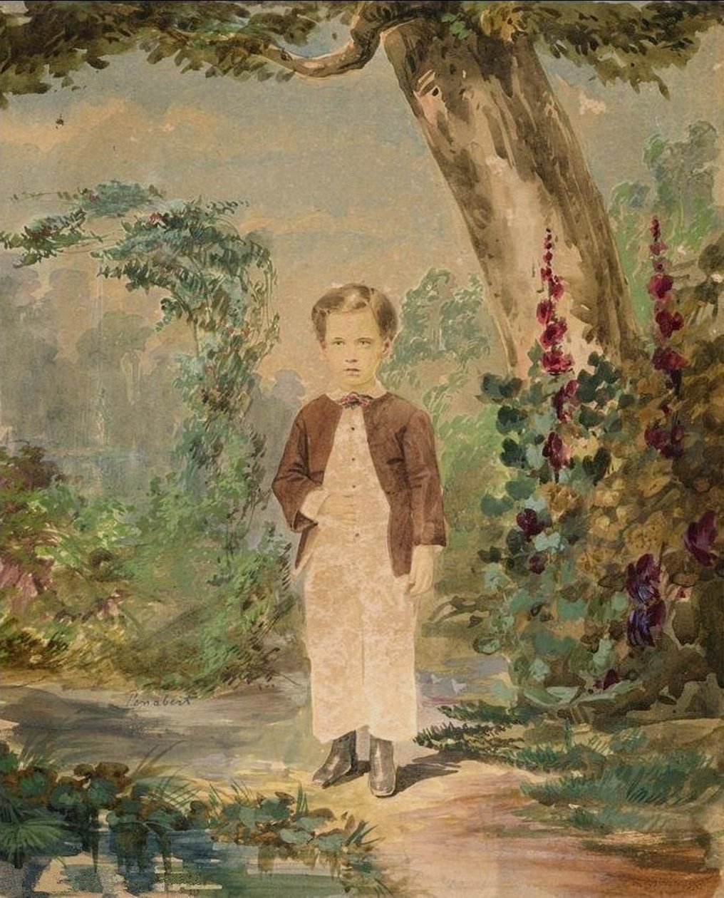Acuarela de Georges Penabert (1858) (A) de Georges Penabert