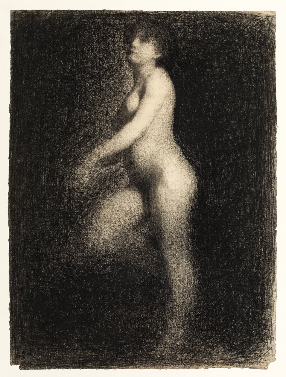 Desnudo femenino, c.1879-81 de Georges Pierre Seurat