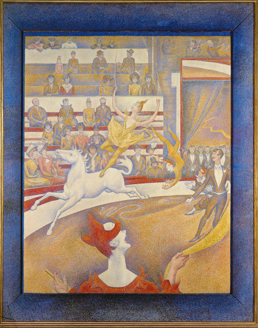 Le Cirque (óleo sobre lienzo) de Georges Pierre Seurat