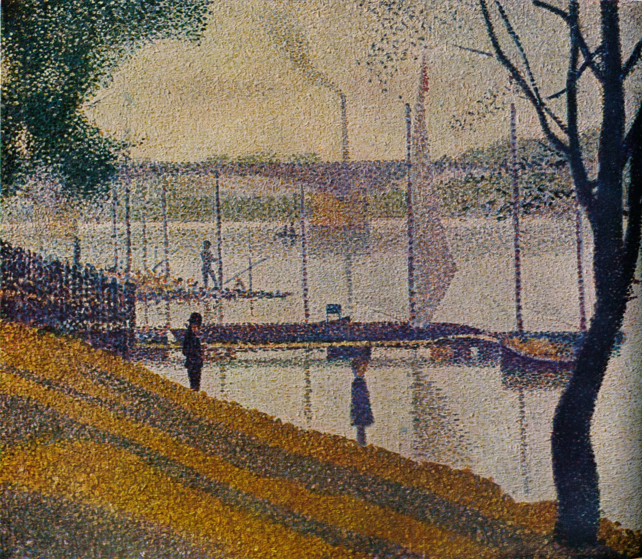 El Puente de Courbevoie de Georges Pierre Seurat