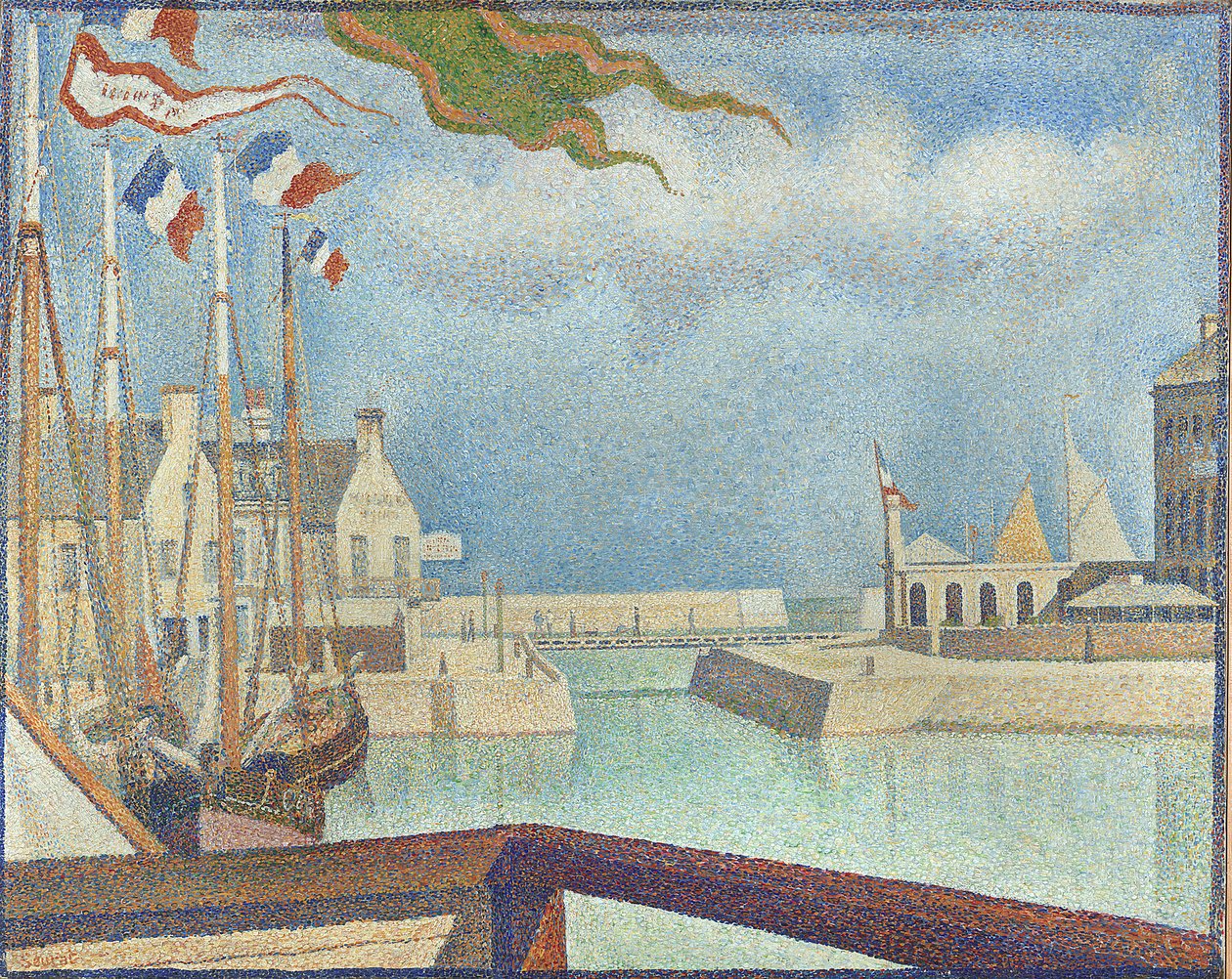 Domingo en Port-en-Bessin de Georges Pierre Seurat