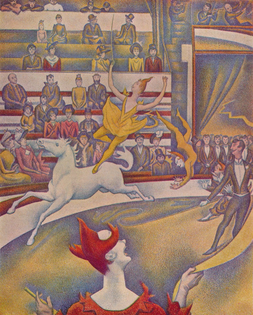 El circo, 1890-91 de Georges Pierre Seurat