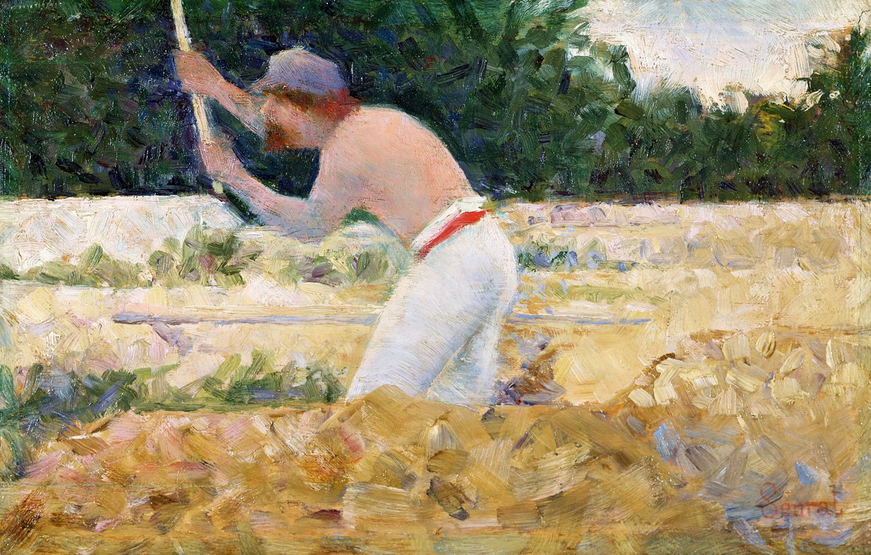 El Rompedor de Piedras de Georges Pierre Seurat