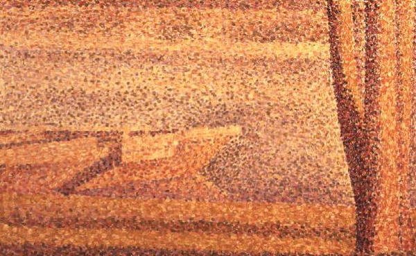 Árboles y Barcos de Georges Pierre Seurat