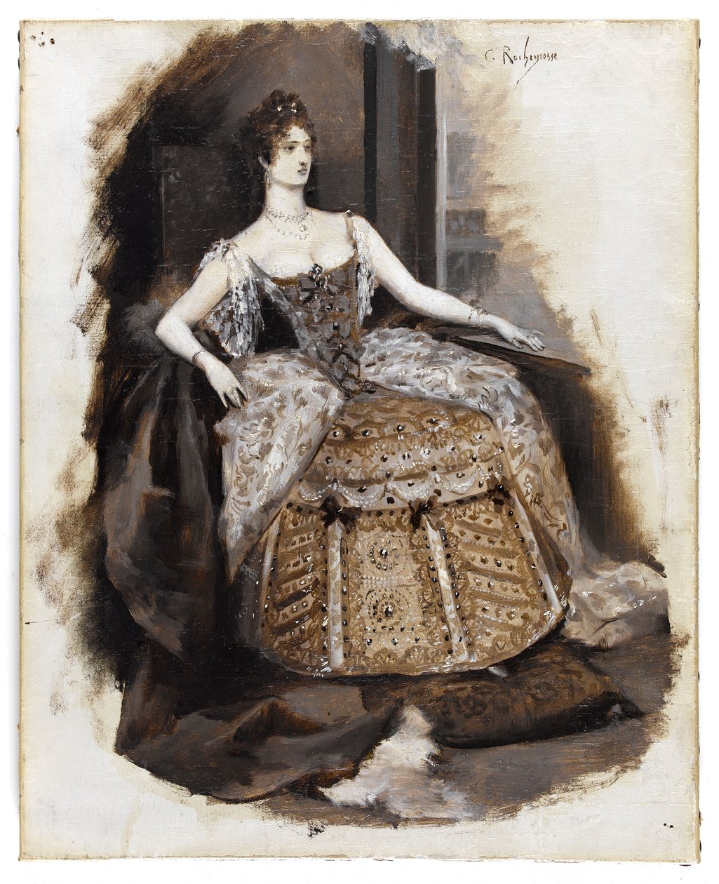 La Duquesa Josiane. de Georges Rochegrosse