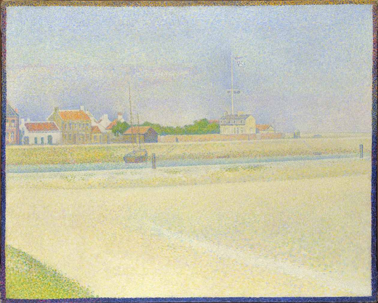 El canal de Gravelines, Grand Fort-Philippe de Georges Seurat