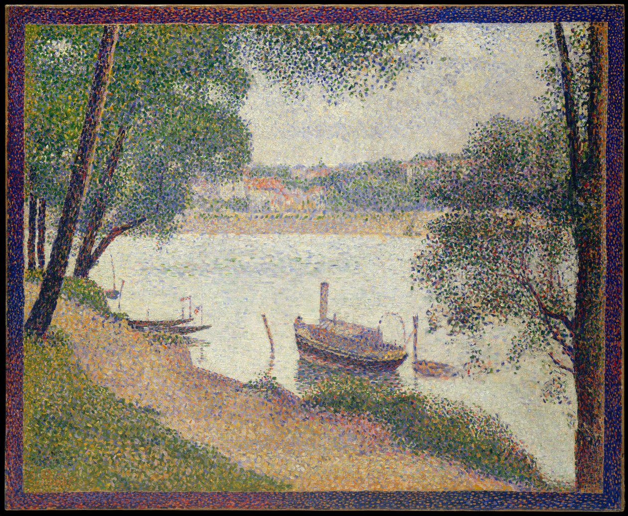 Tiempo gris, Grande Jatte de Georges Seurat