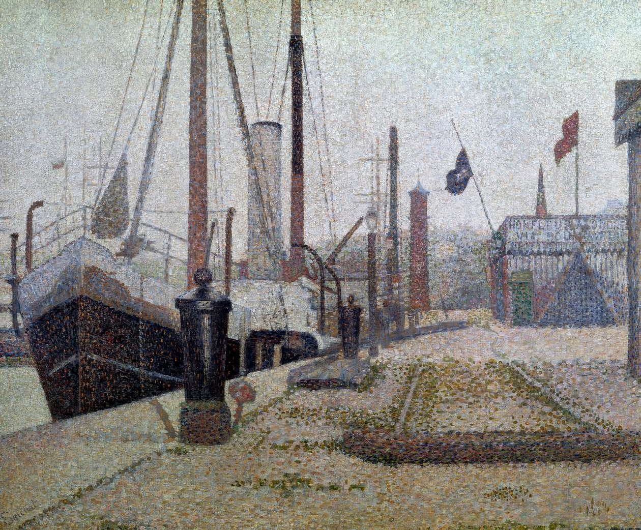 La Maria, Honfleur de Georges Seurat