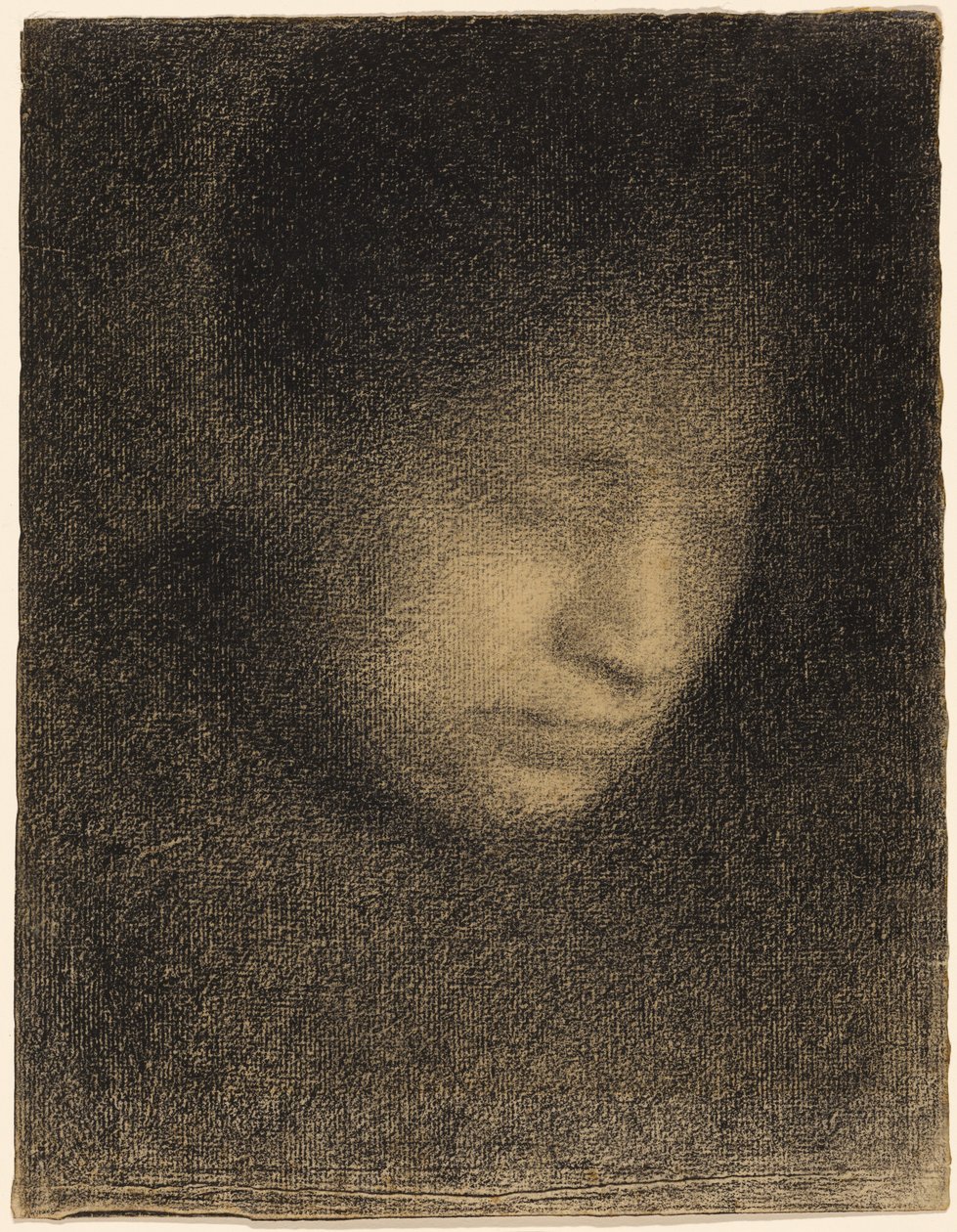 Madame Seurat, madre del artista (Madame Seurat, mère) de Georges Seurat