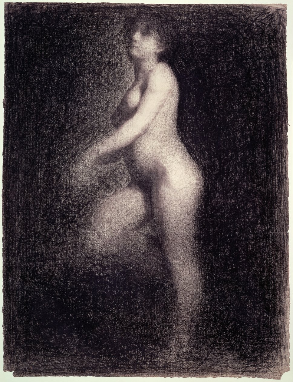 Desnudo, c.1881-82 de Georges Seurat