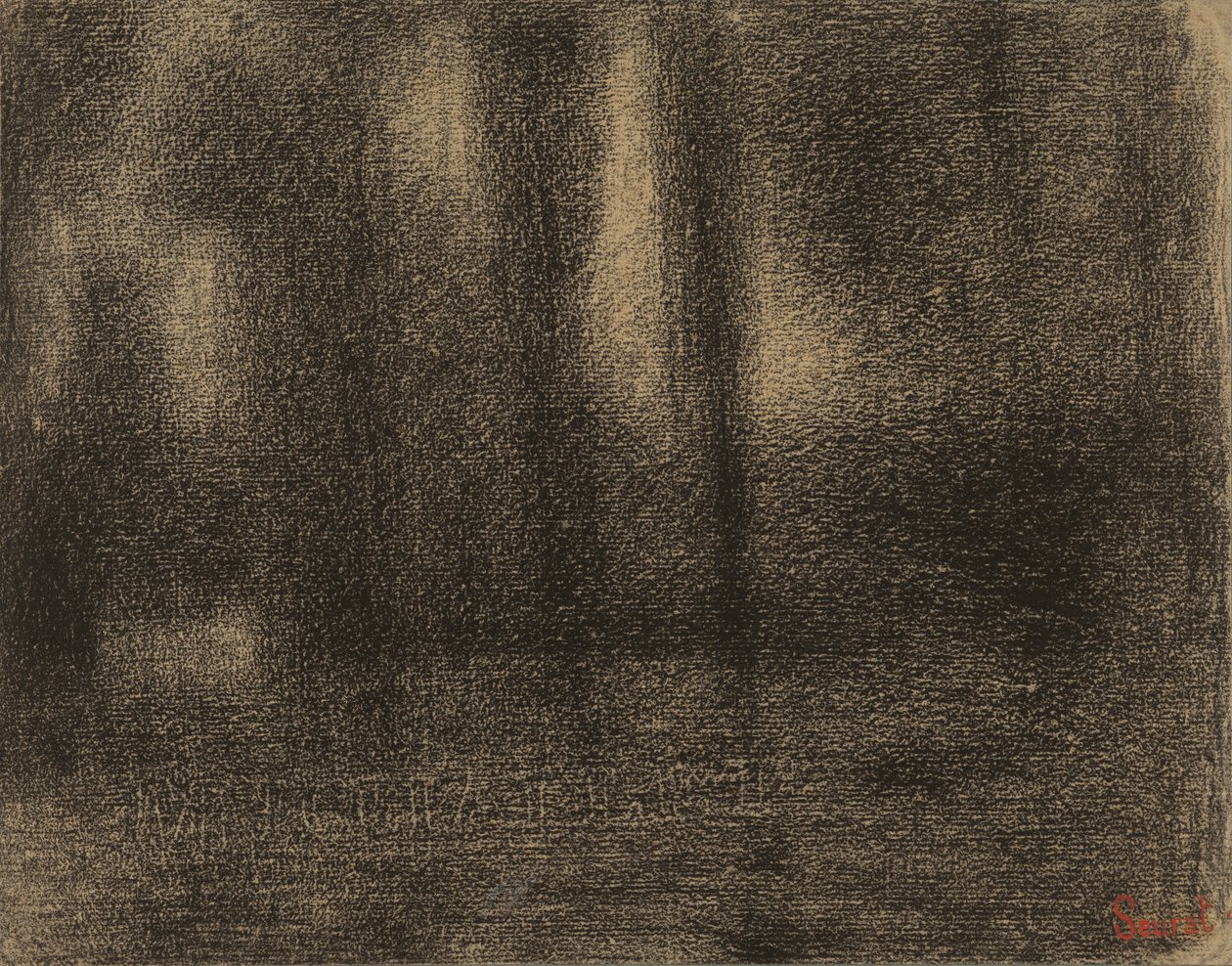 Álamos de Georges Seurat