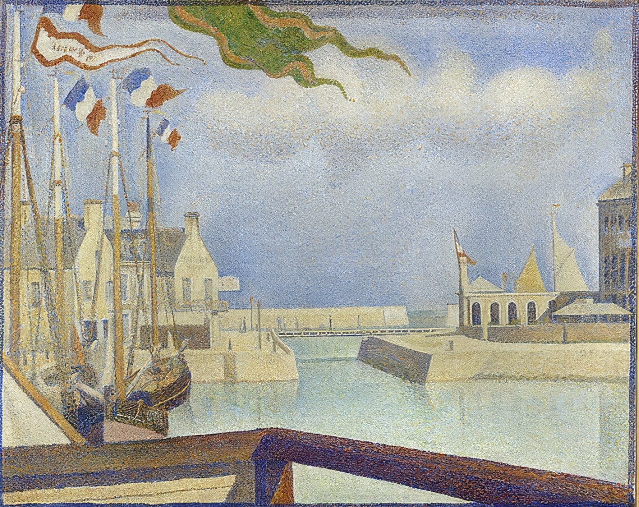 Domingo en Port-en-Bessin de Georges Seurat