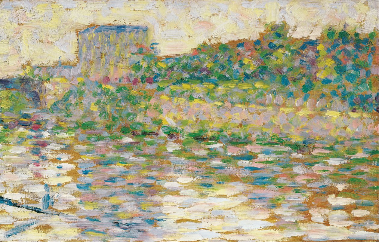 El Sena en Courbevoie de Georges Seurat