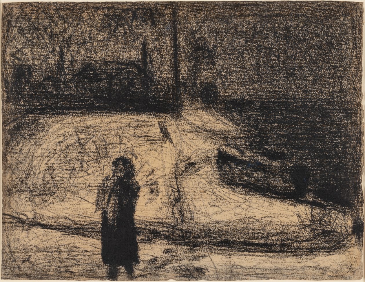 La Zona (Extramuros) de Georges Seurat
