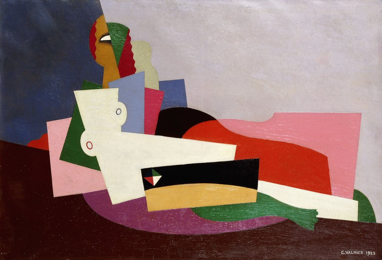 Desnudo reclinado de Georges Valmier