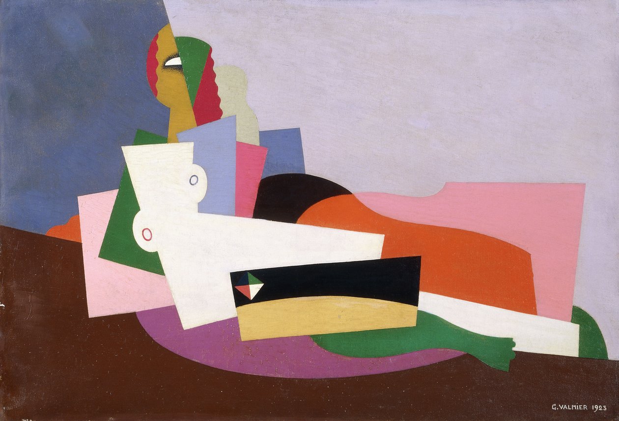 Desnudo Reclinado, 1923 de Georges Valmier