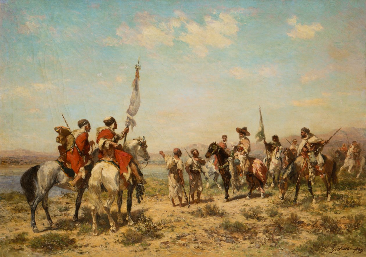 Una partida de caza de Georges Washington