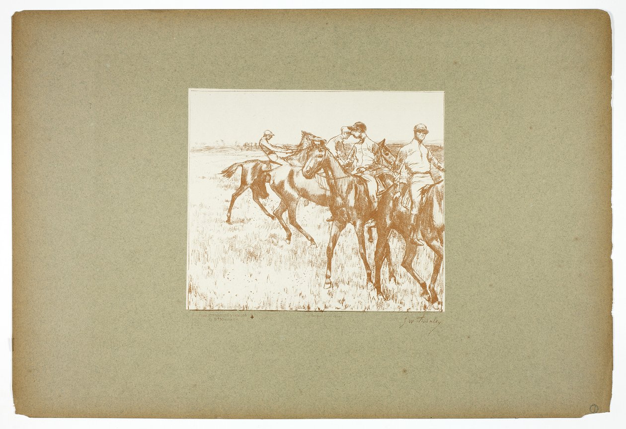 Los Jockeys de Georges William Thornley