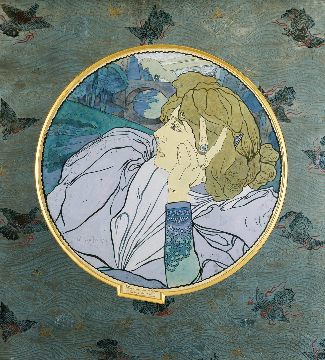 Depresión (la Voz del Mal) de Georges de Feure