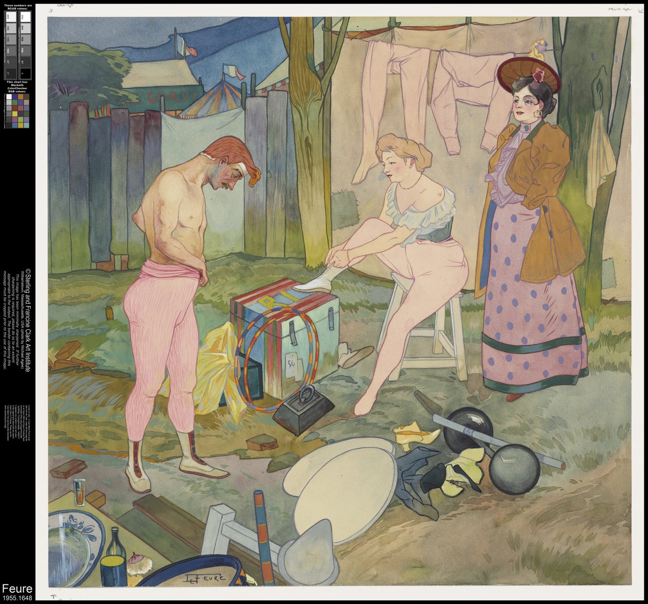 El Circo Corvi de Georges de Feure