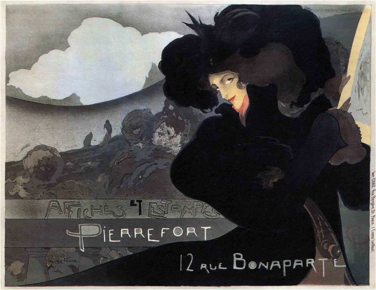 Pierrefort, Affiches et Stampes, 1898 de Georges de Feure