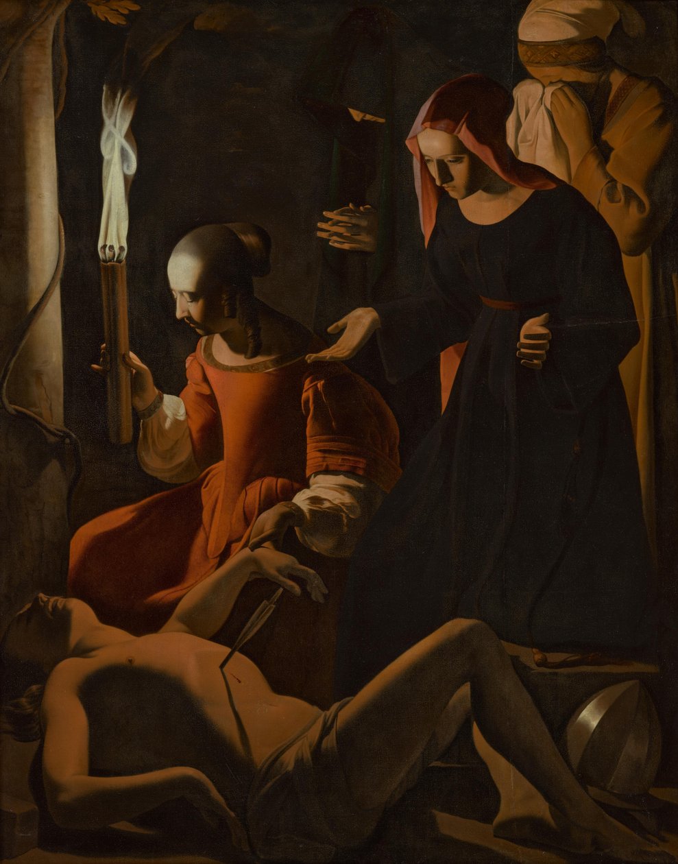 El hallazgo de san Sebastián de Georges de La Tour