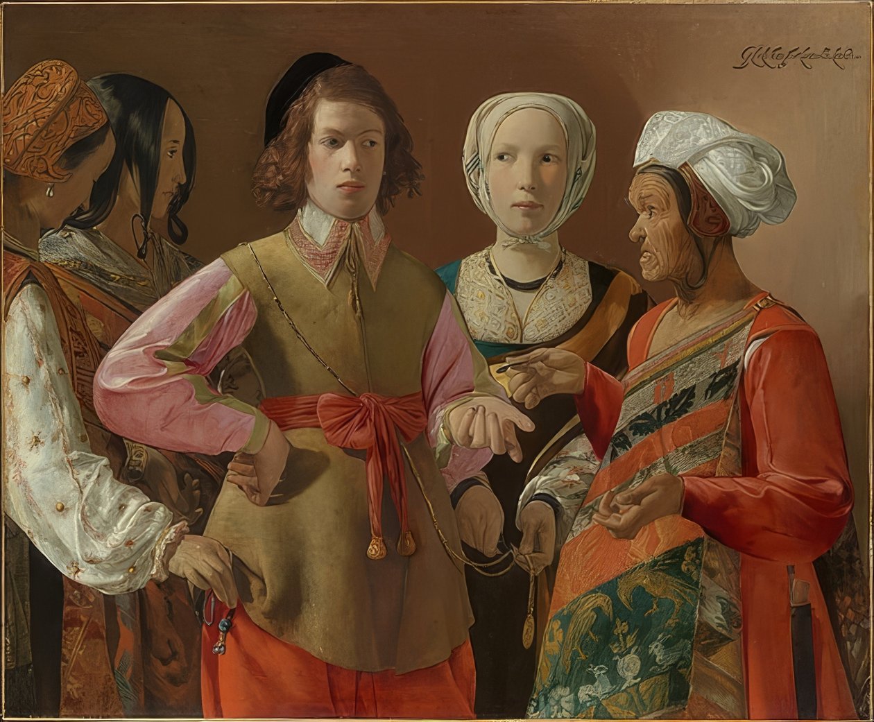 La adivina de Georges de La Tour