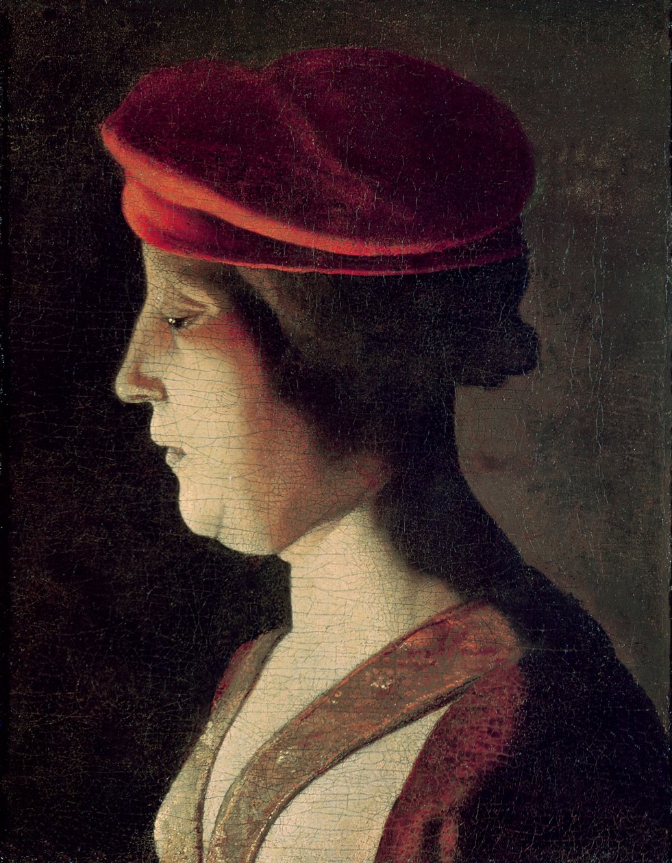 Cabeza de una Mujer de Georges de La Tour