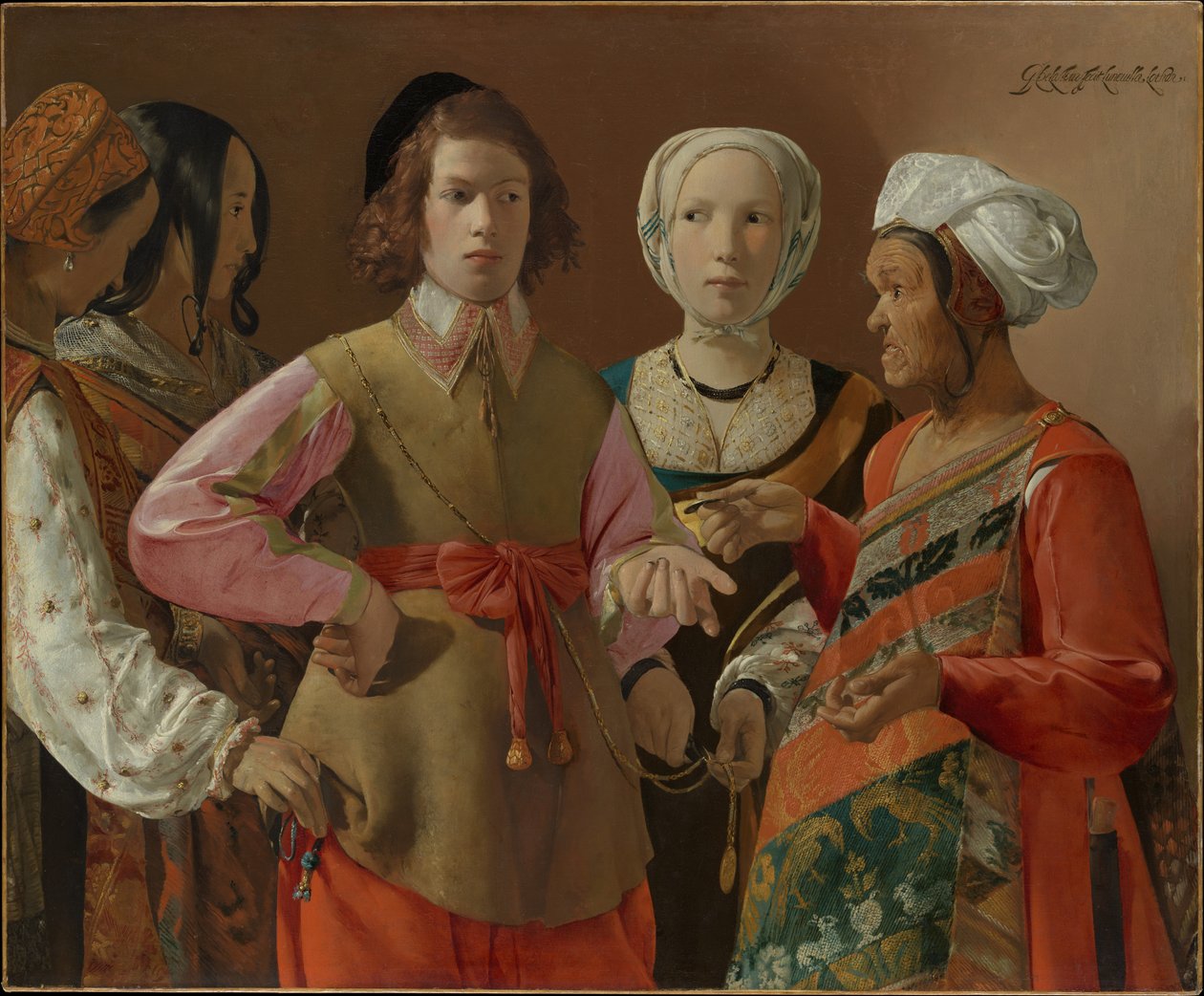 La adivina de Georges de La Tour