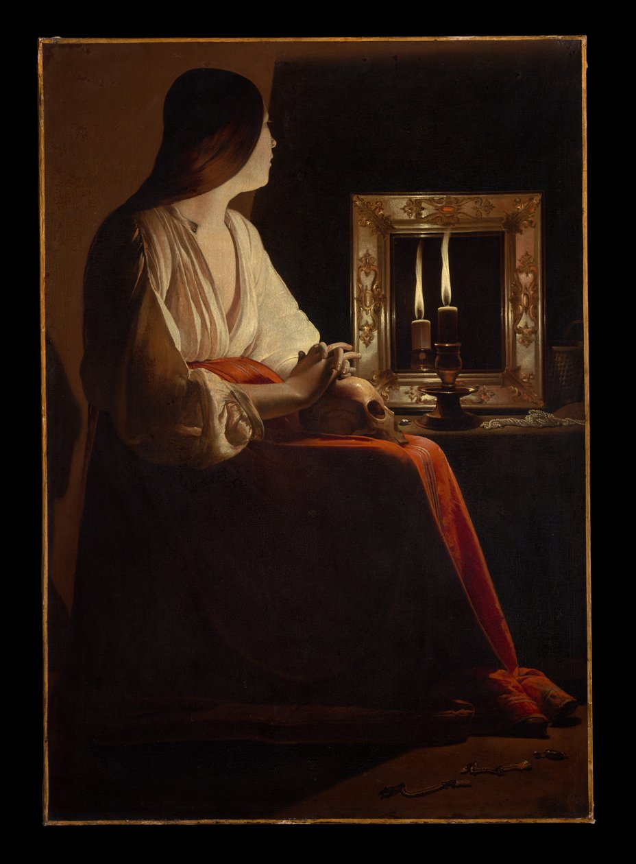 La Magdalena penitente de Georges de La Tour