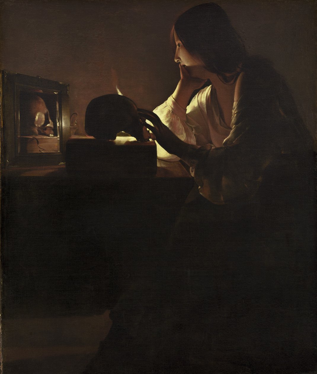 La Magdalena arrepentida, 1635-40 de Georges de La Tour