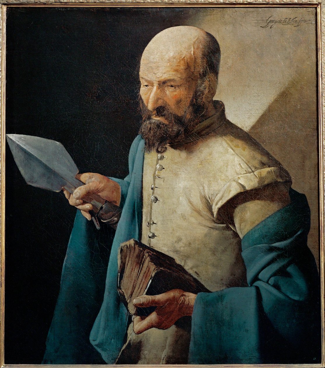 Santo Tomás ... de Georges de La Tour