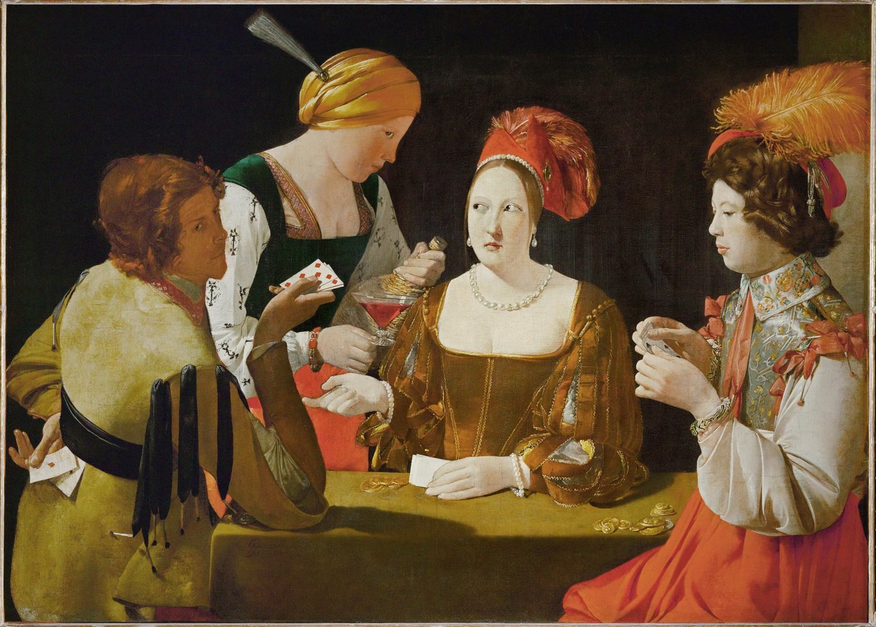 El tramposo con el As de diamantes ... de Georges de La Tour