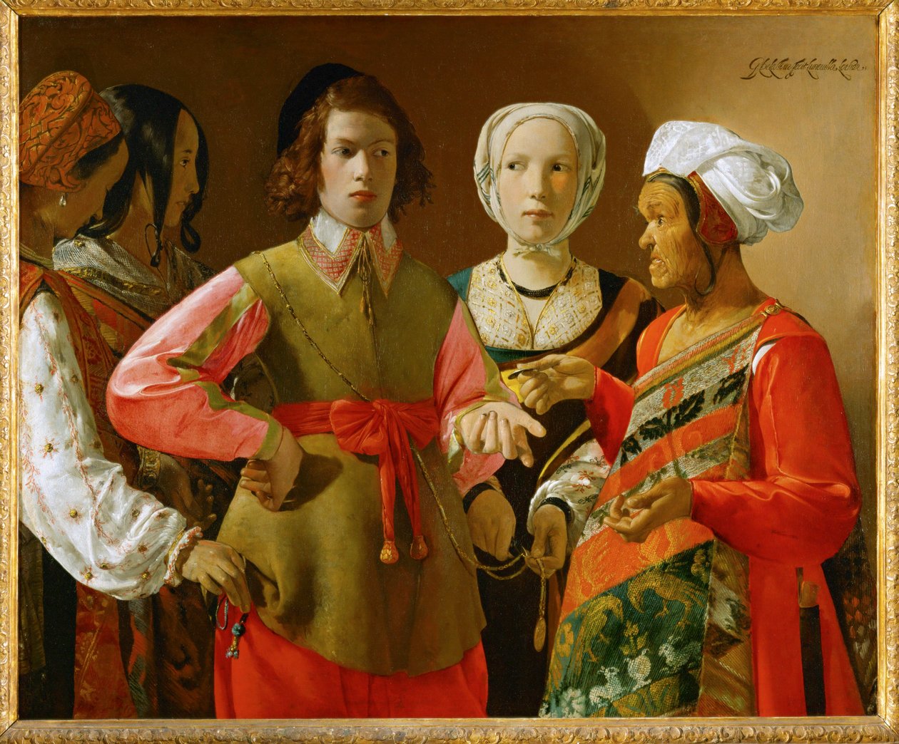 teller (pintura sobre lienzo) de Georges de la Tour