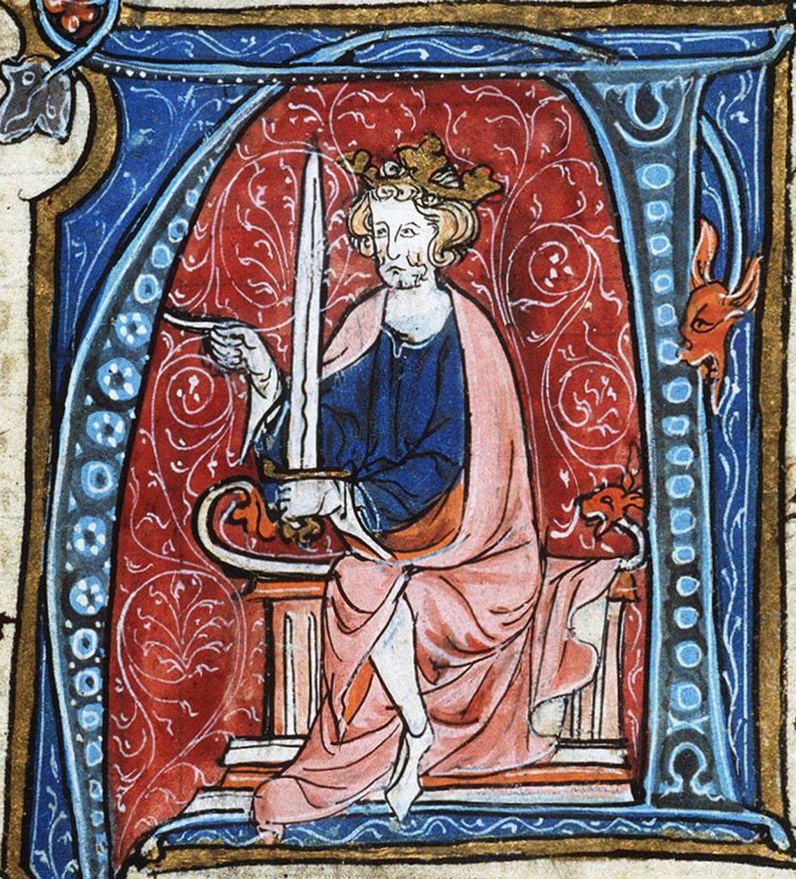 Conrado I el Joven, rey de Francia Oriental, de Spieghel Historiael de Jacob van Maerlant, c. 1330 (33526342263) de Georgia Levan Ramishvili from Tbilisi