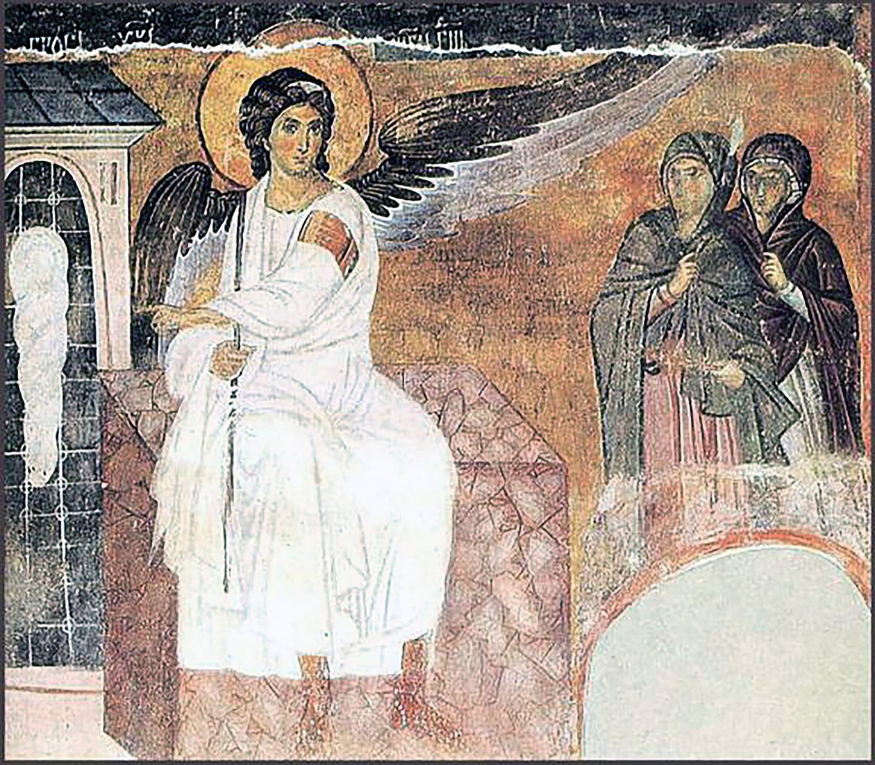 Fear Not Ye - Ángel Blanco del Monasterio de Mileševa, Serbia, 1230 (41308190241) de Georgia Levan Ramishvili from Tbilisi