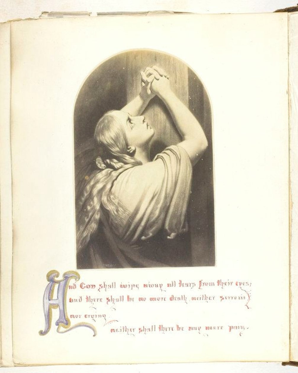 Sin título [ilustración con cita bíblica] de Georgina Cowper