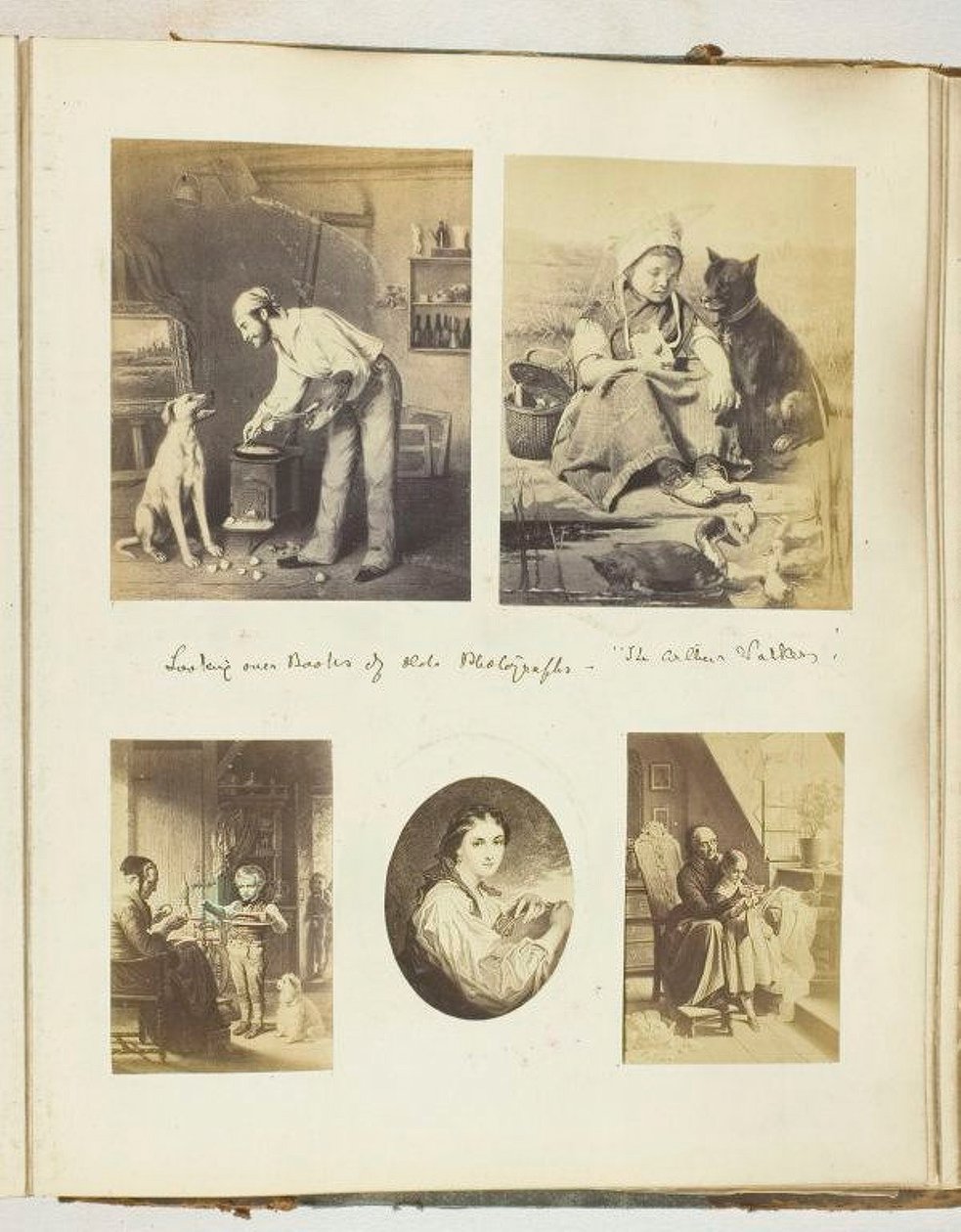 Sin título [página de ilustraciones], 1855-68 de Georgina Cowper