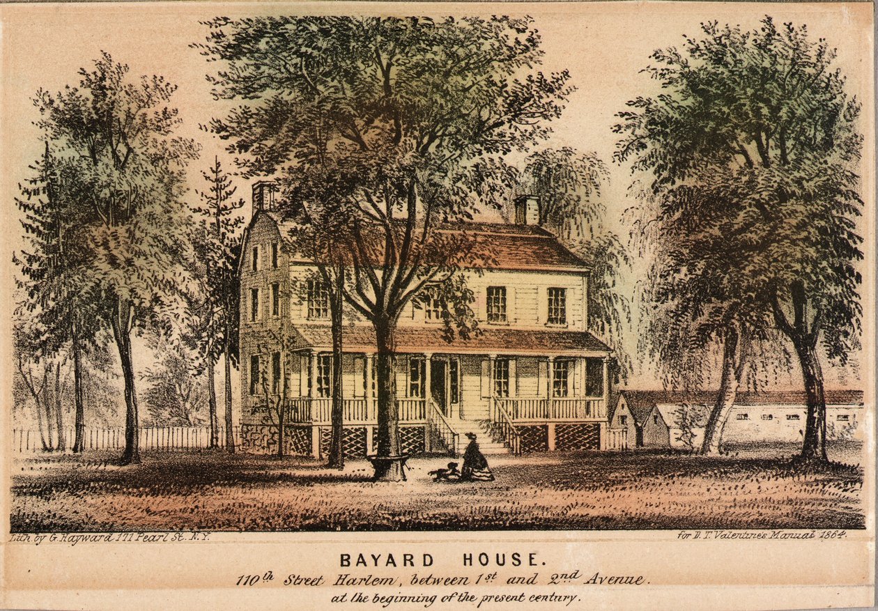 Bayard House, 110th St. Harlem entre la 1ª y la 2ª Avenida de Gerald Sinclair Hayward