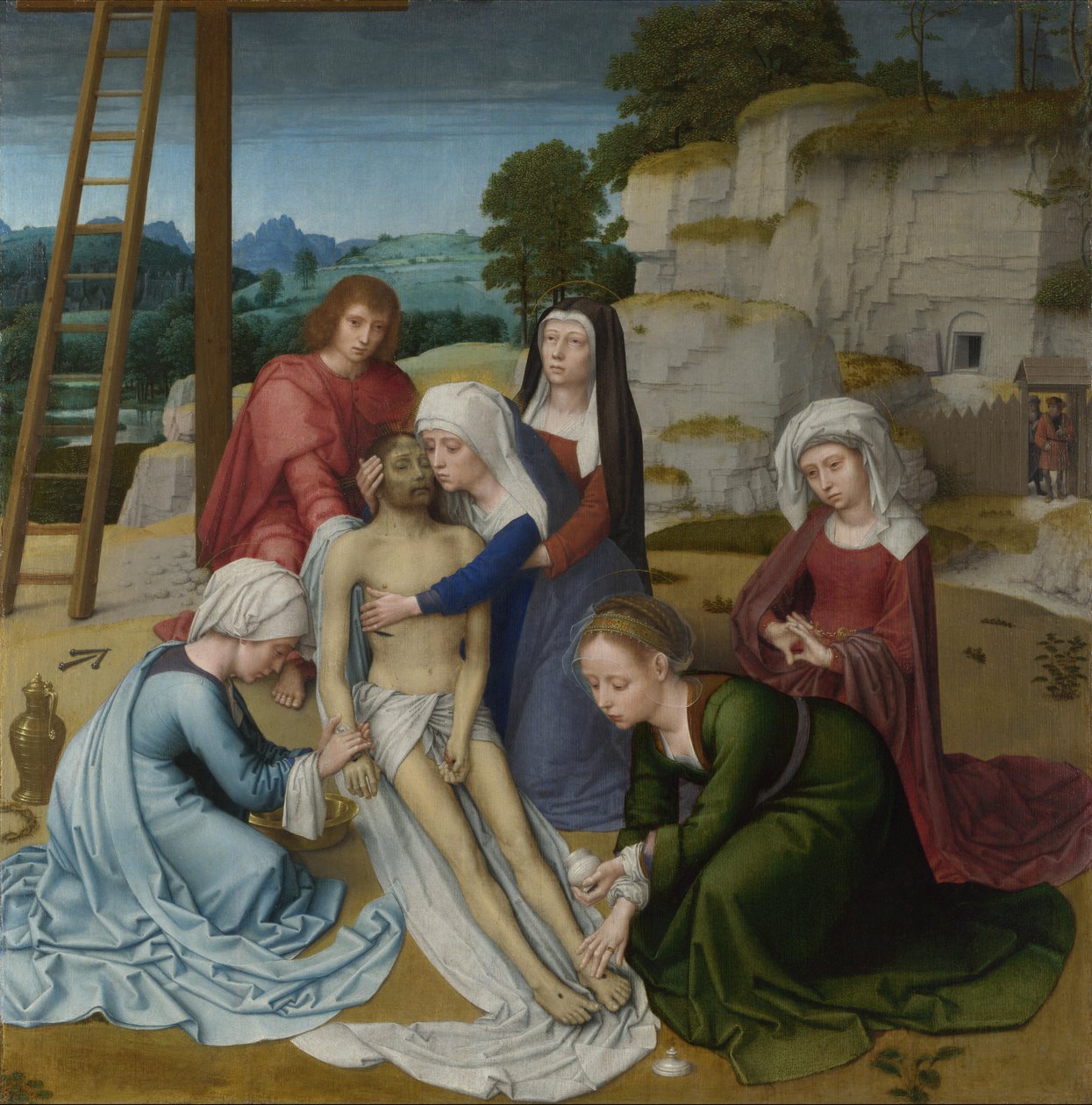 El lamento sobre Cristo muerto de Gerard David
