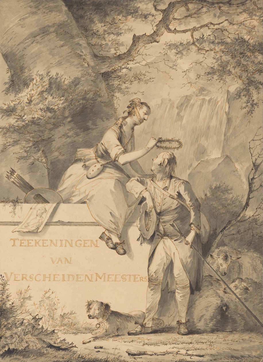 Diseño para una portada de Gerard van Nijmegen
