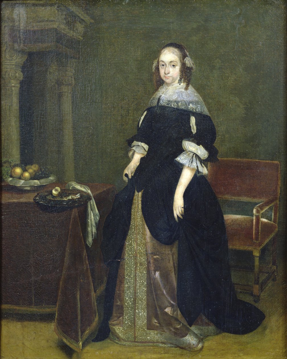Retrato de una mujer de Gerard ter Borch