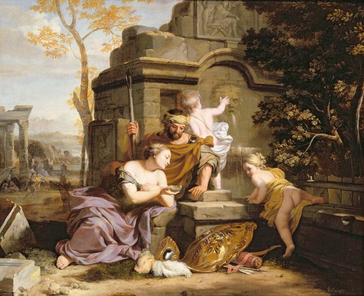 Granida y Daiphilo de Gerard de Lairesse
